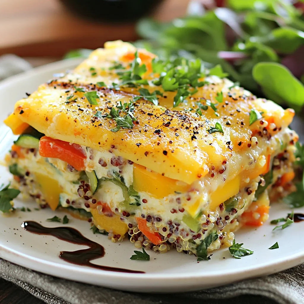 High Protein Veggie Cottage Cheese Bake Delight