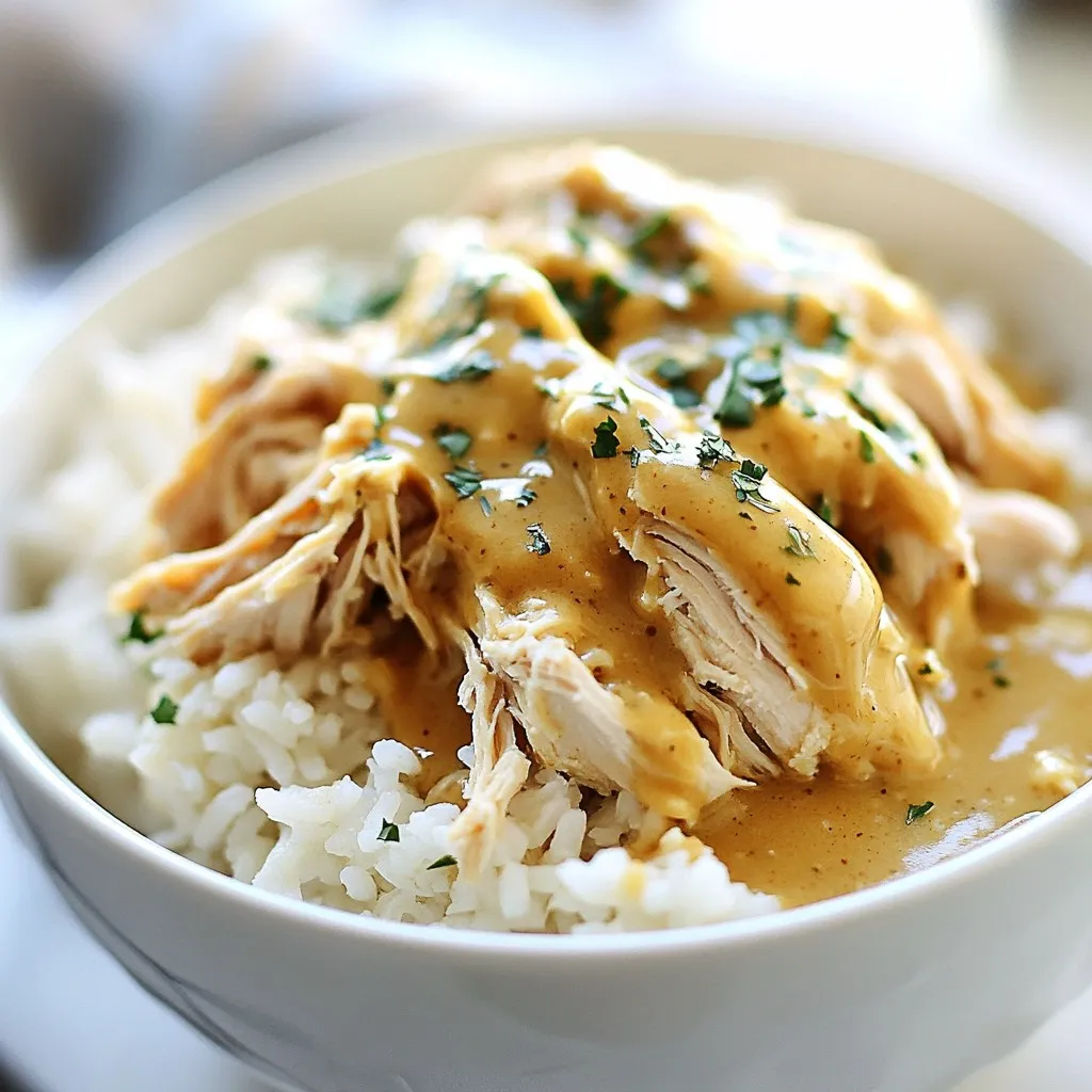 Crockpot Chicken and Gravy Tasty and Simple Recipe