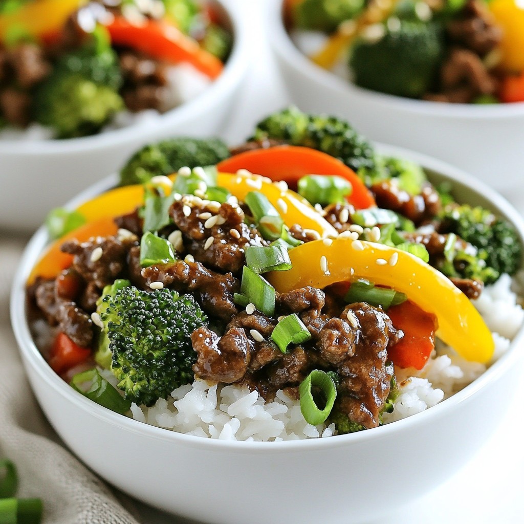 Korean Beef Meal Prep Bowls That Satisfy and Nourish