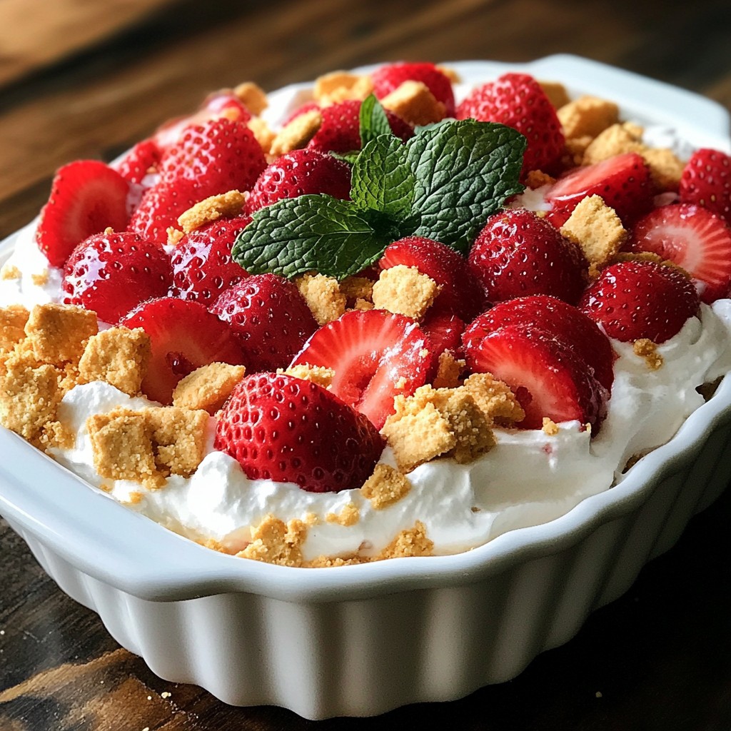 Minute Strawberry Shortcake Dip Delightful and Easy