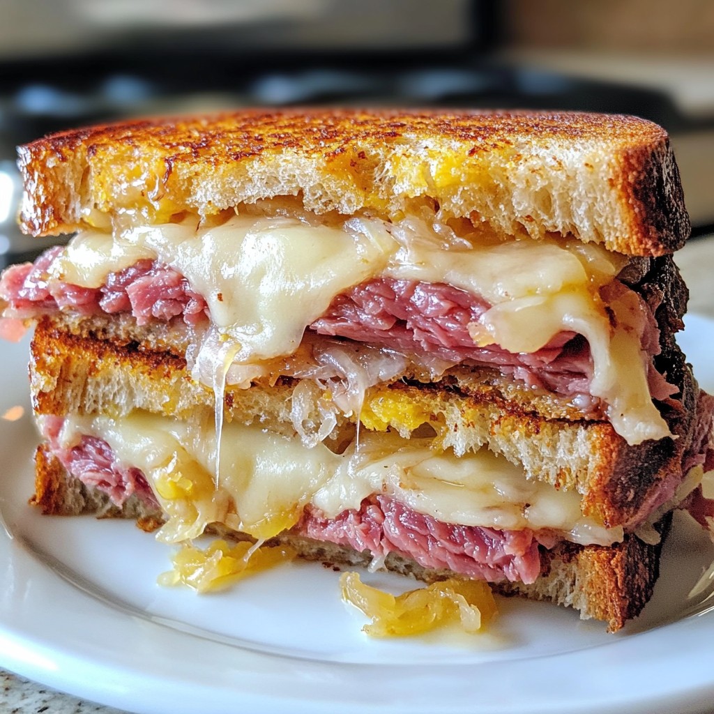 Classic Reuben Sandwich Delightful and Easy Recipe
