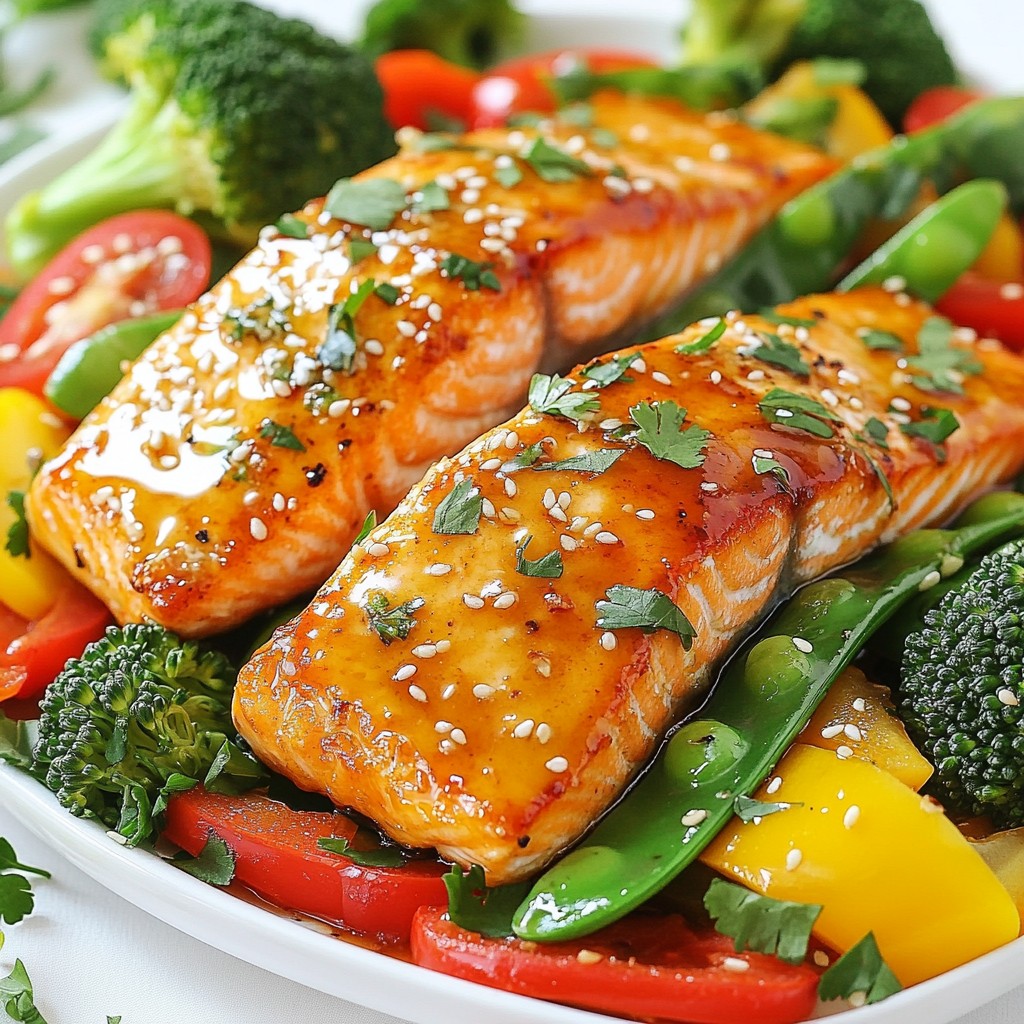 Honey Garlic Salmon Sheet Pan Flavorful and Simple Meal