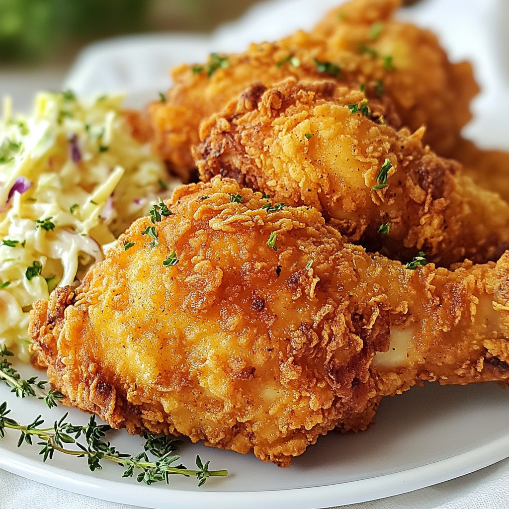 Country Fried Chicken Crispy and Flavorful Delight