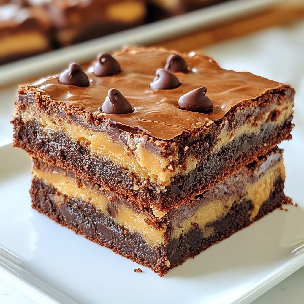 Fudgy Brookie Bars Irresistible Chocolate Delight