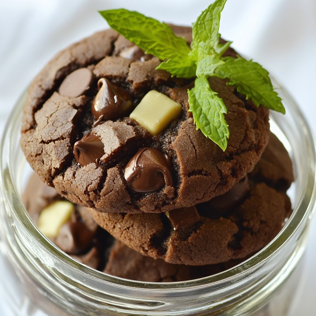 Chocolate Mint Cookies Simple and Tasty Recipe