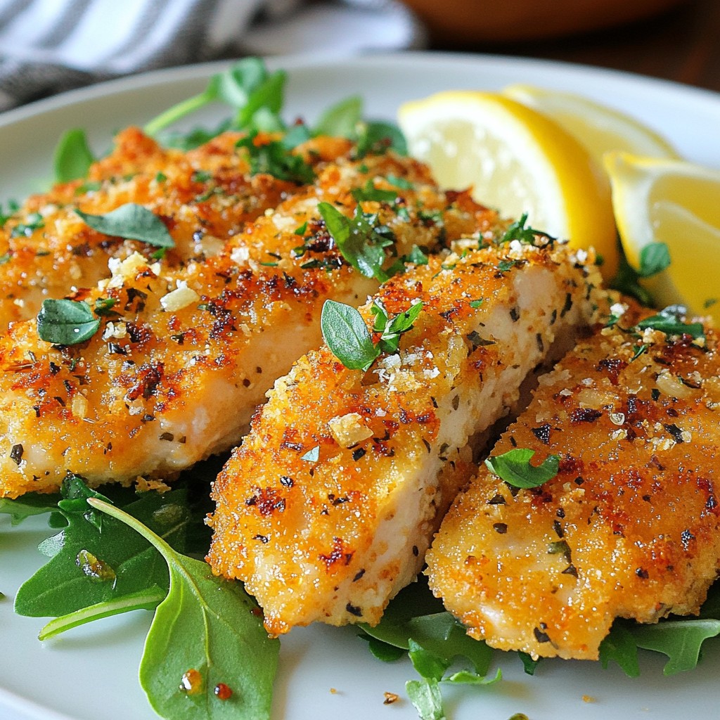 Baked Chicken Cutlets Crispy and Flavorful Delight