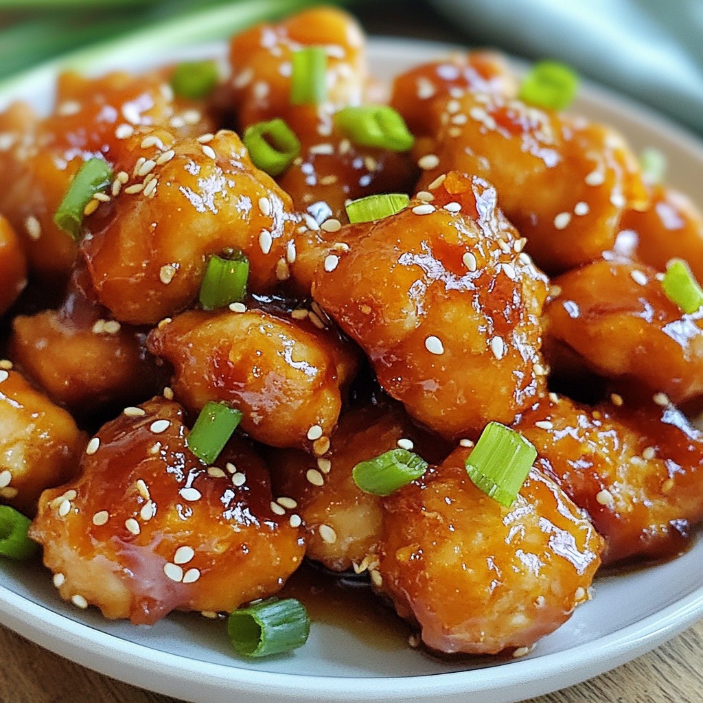 Honey Garlic Chicken Bites Flavorful and Easy Recipe