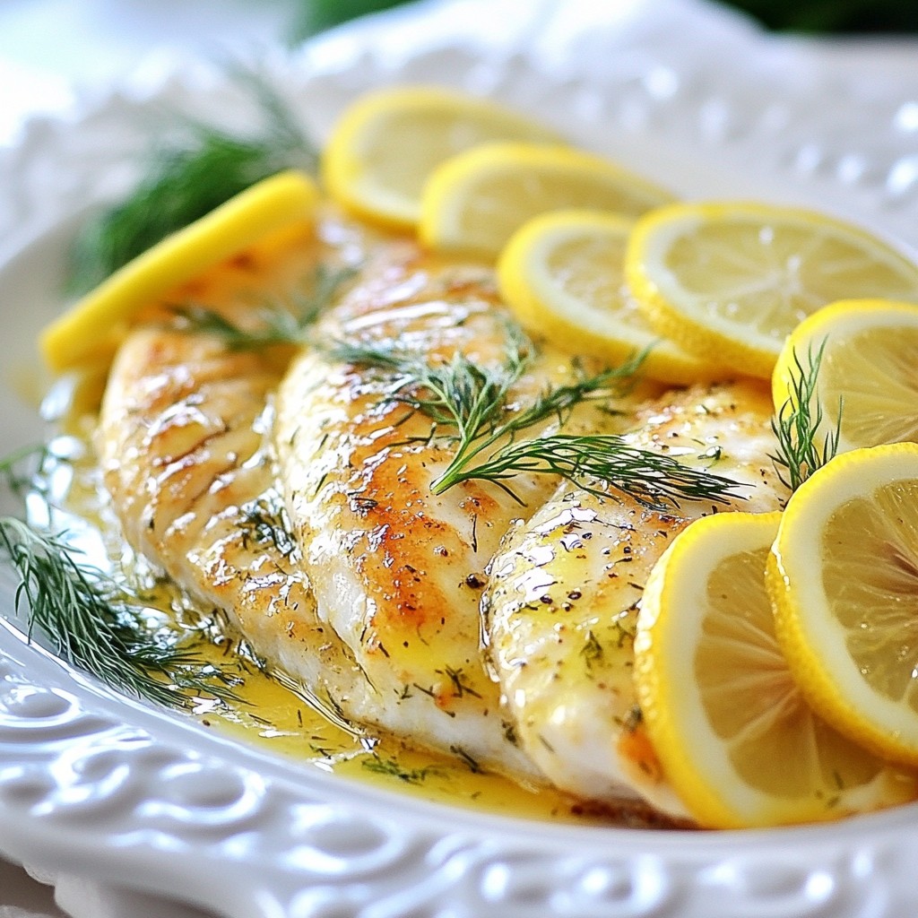 15-Minute Lemon Dill Baked Tilapia Quick and Easy Dish