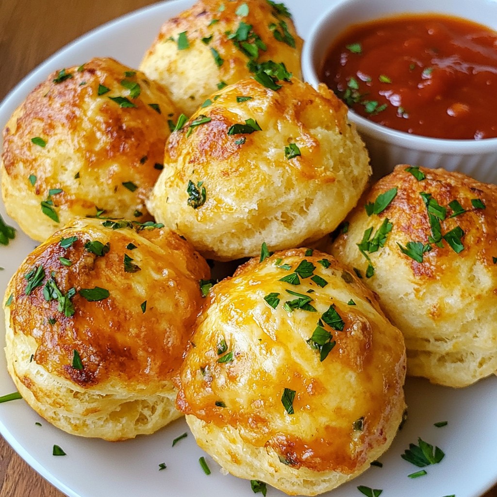 Garlic Butter Cheese Bombs Quick and Tasty Snack