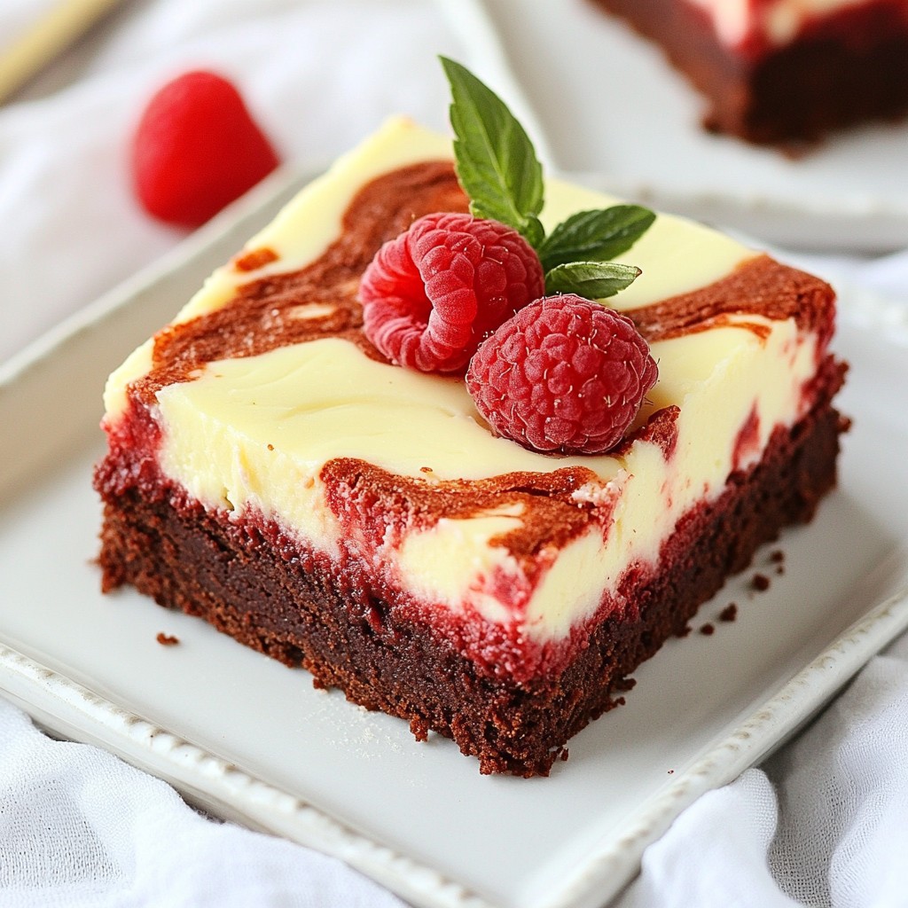 Red Velvet Cheesecake Brownies Irresistible Treat
