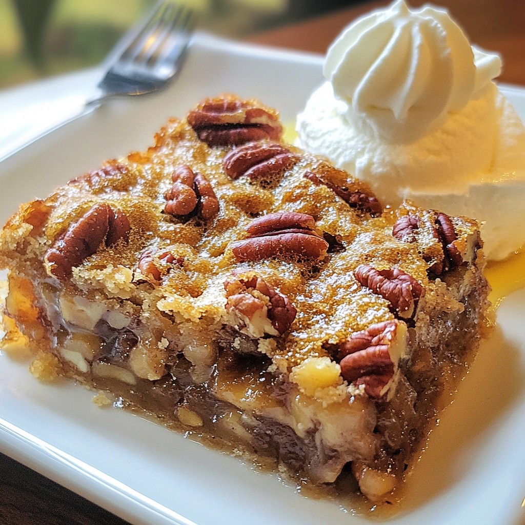 Pecan Pie Dump Cake Simple and Tasty Dessert Recipe