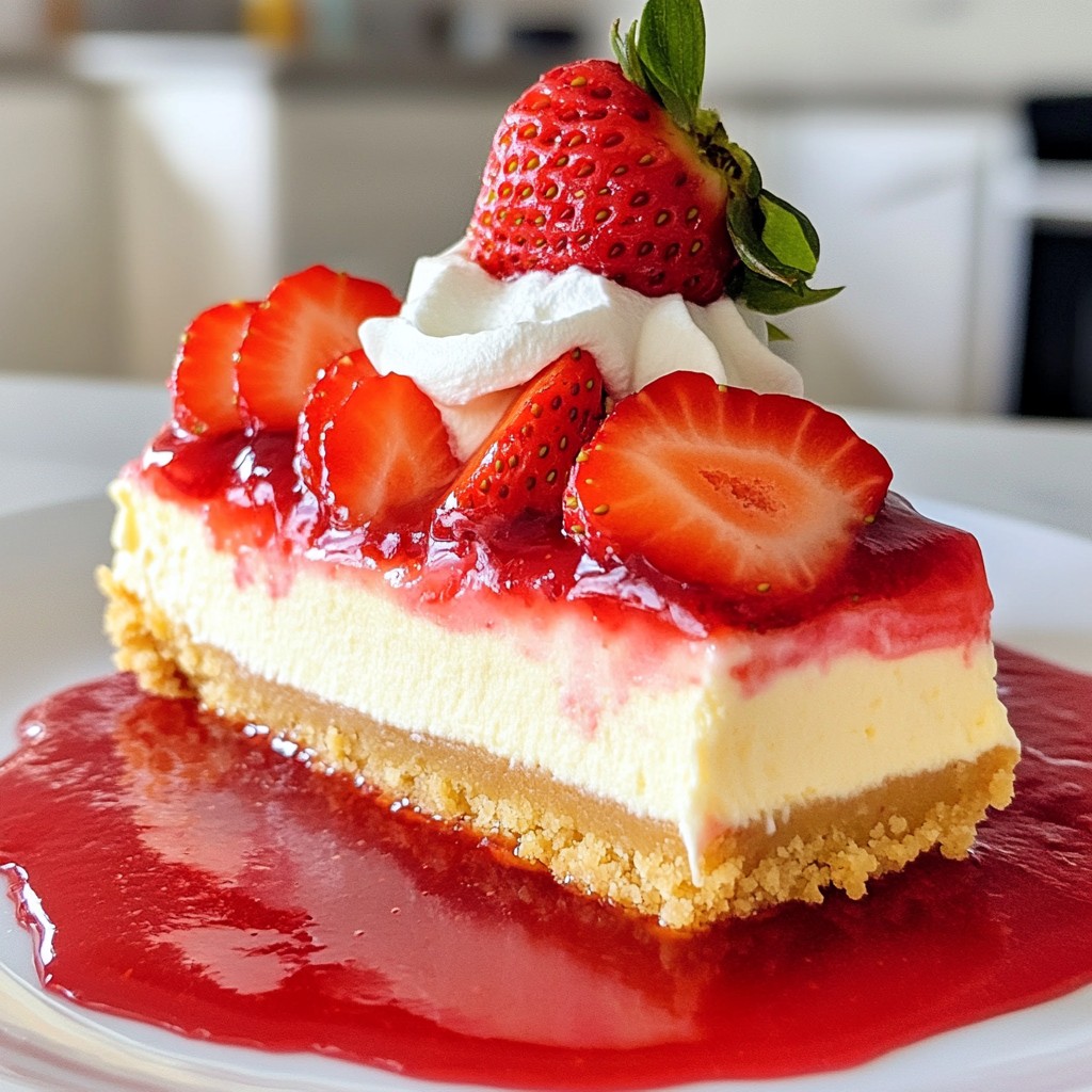 Ultimate Strawberry Shortcake Cheesecake Delightful Recipe