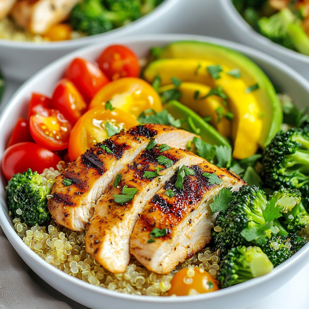 Easy Chicken Meal Prep Bowls for Quick Dinners
