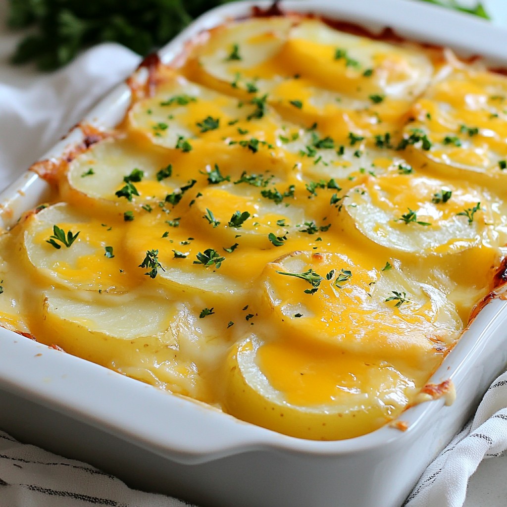 Potatoes Romanoff Casserole Hearty and Comforting Dish