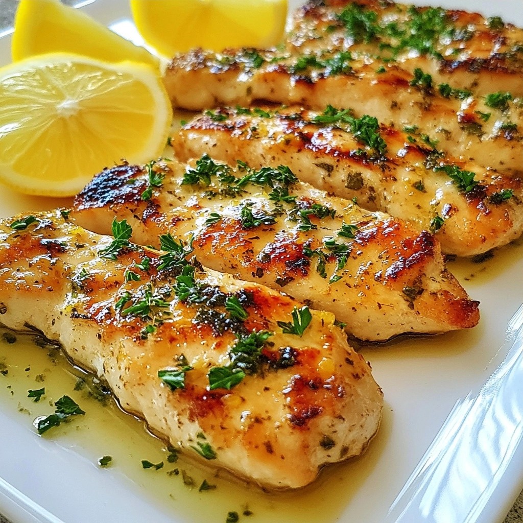 15-Minute Zesty Lemon Herb Chicken Fillets Delight