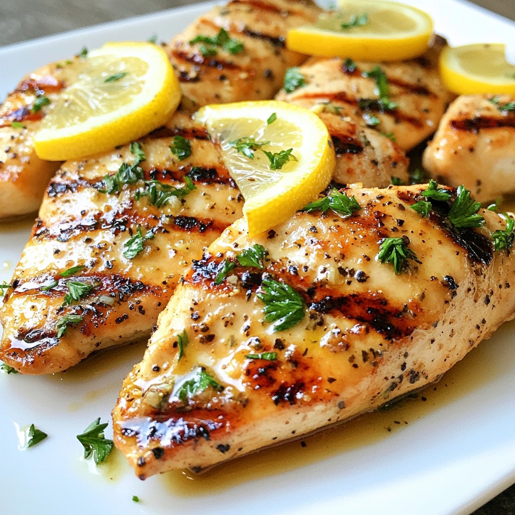 Fast Lemon Herb Grilled Chicken Tasty and Simple Recipe