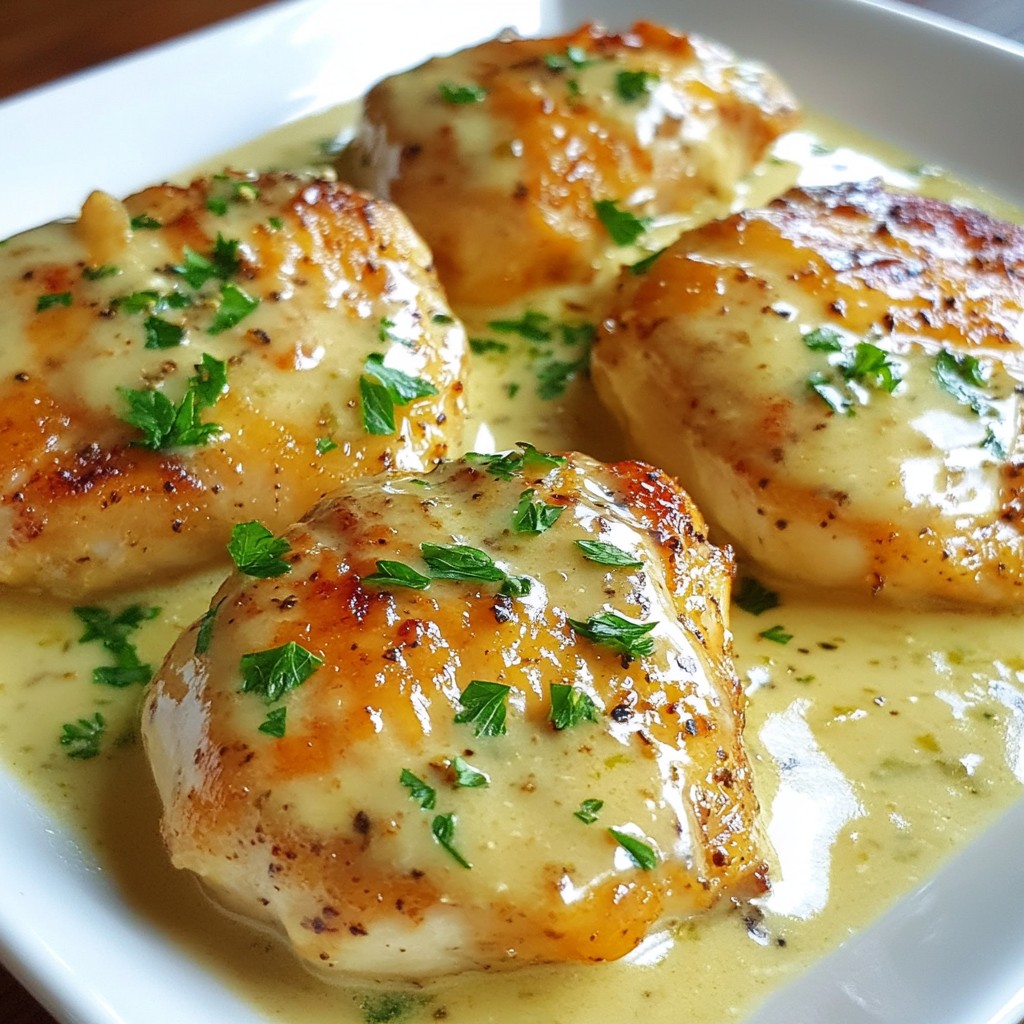 Irish Chicken in Creamy Whiskey Sauce Delightful Dish