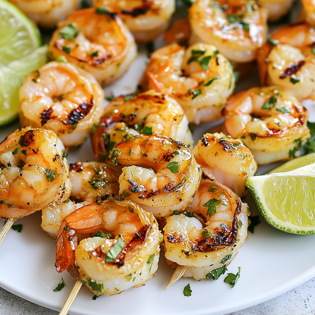 Zesty 15-Minute Lime Grilled Shrimp Skewers Recipe