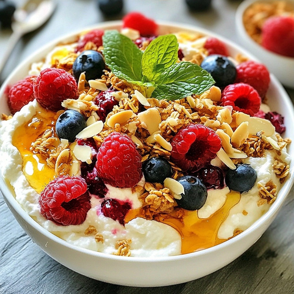 Speedy Ricotta Honey Breakfast Bowl Delight