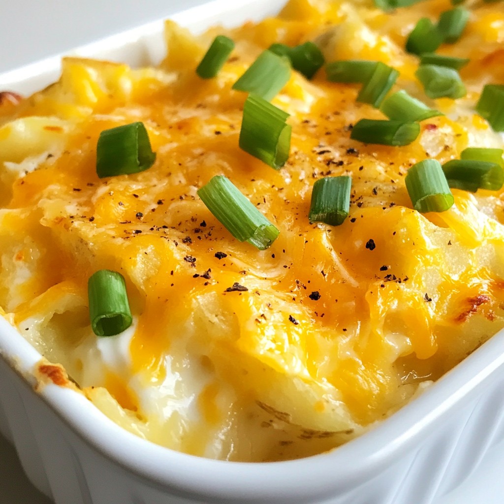 Crockpot Cheesy Party Potatoes Flavorful and Easy Dish