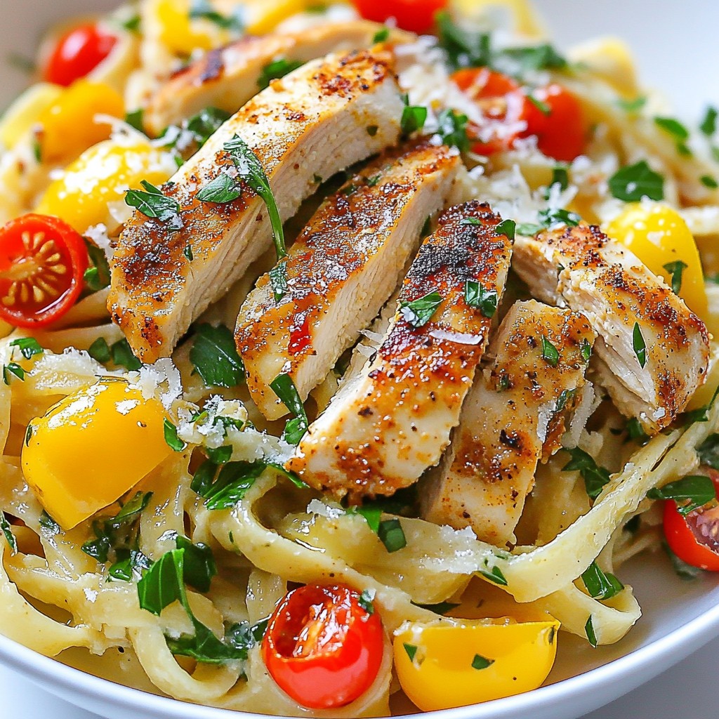 Creamy Cajun Chicken Pasta Rich and Flavorful Dish