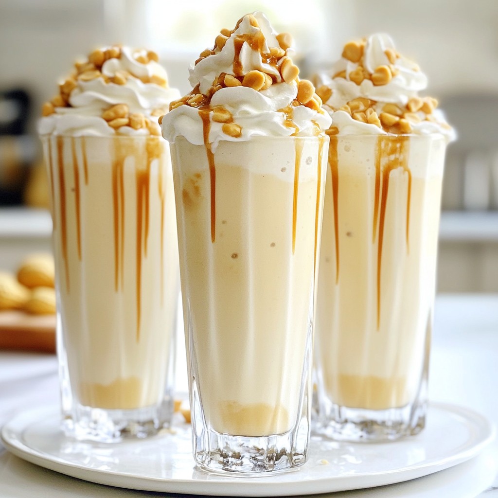 Copycat Peanut Butter Milkshake Easy and Delicious Treat