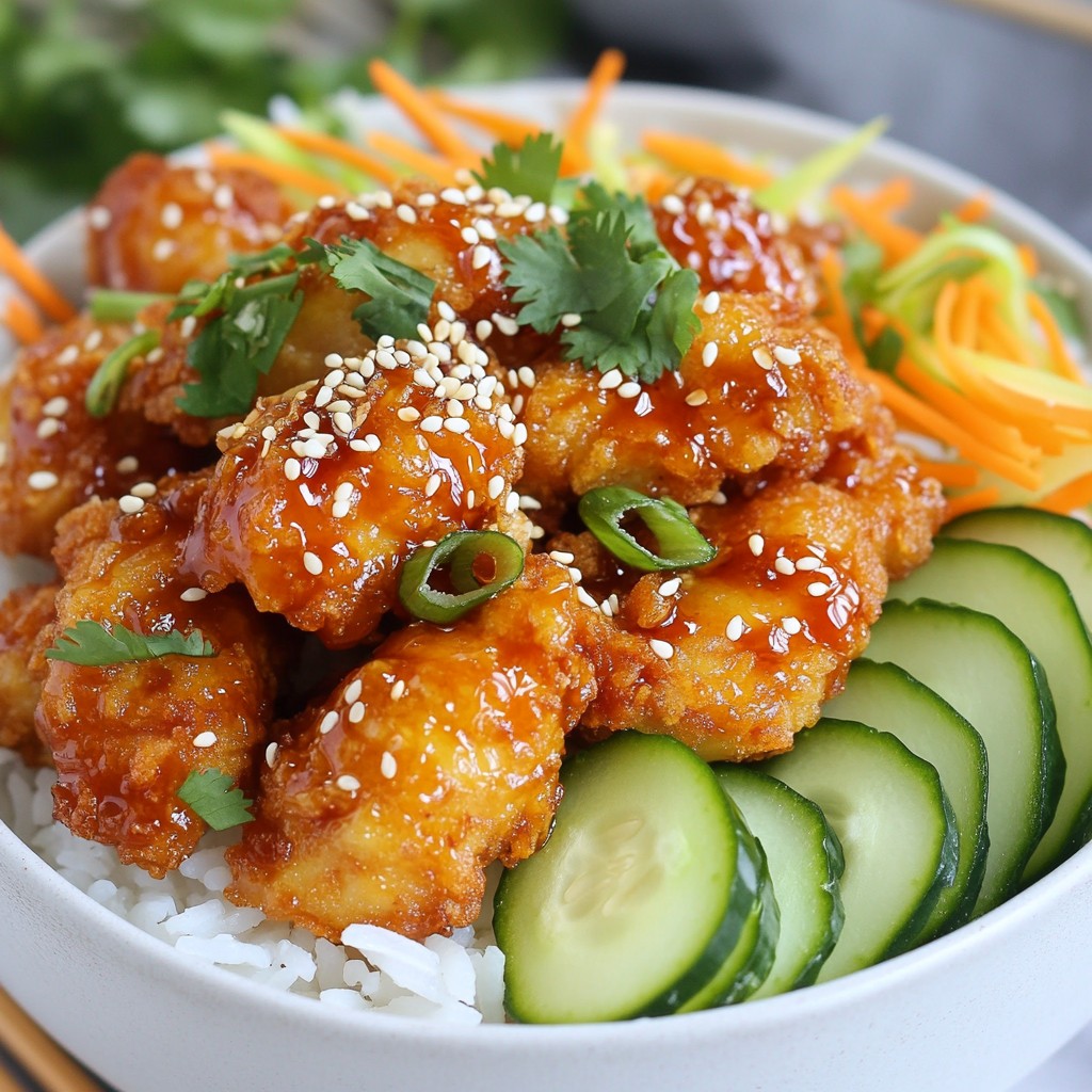 Bang Bang Chicken Bowl Flavorful and Quick Recipe