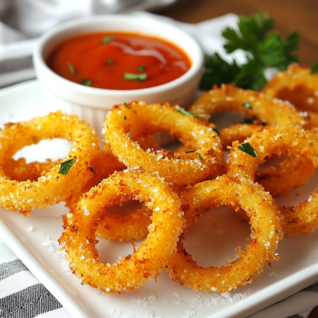 Crispy Parmesan Onion Ring Chips Perfectly Fried Treat