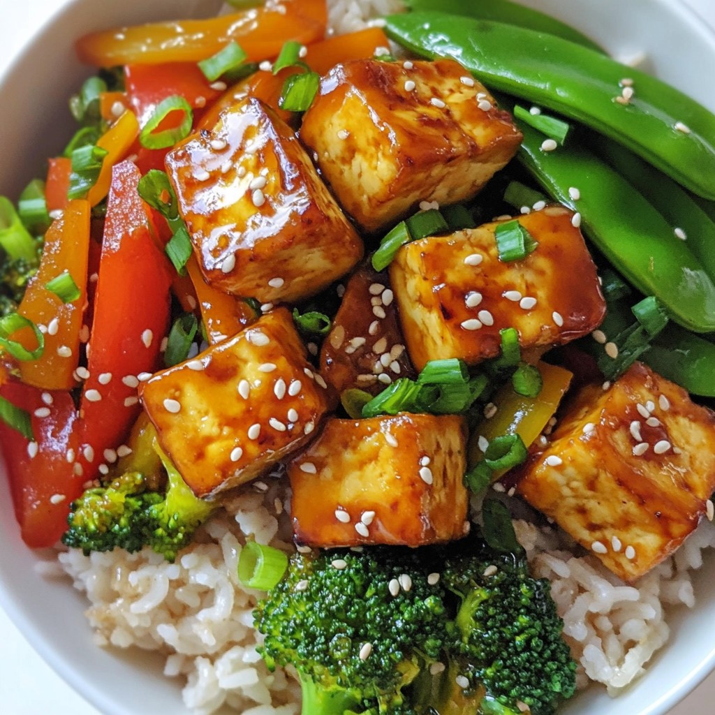 Teriyaki Tofu Meal Prep Bowls Easy and Quick Recipe