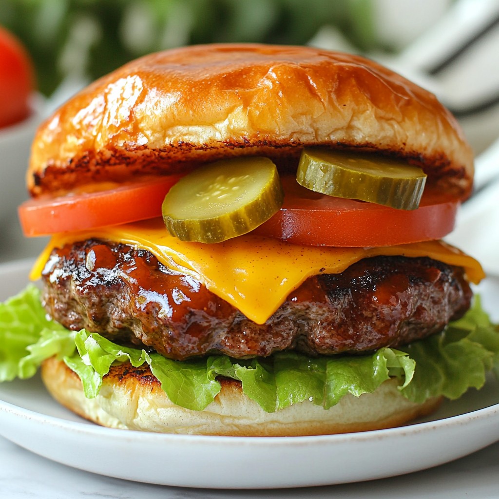 Irish Whiskey Pub Burgers Flavorful and Easy Recipe