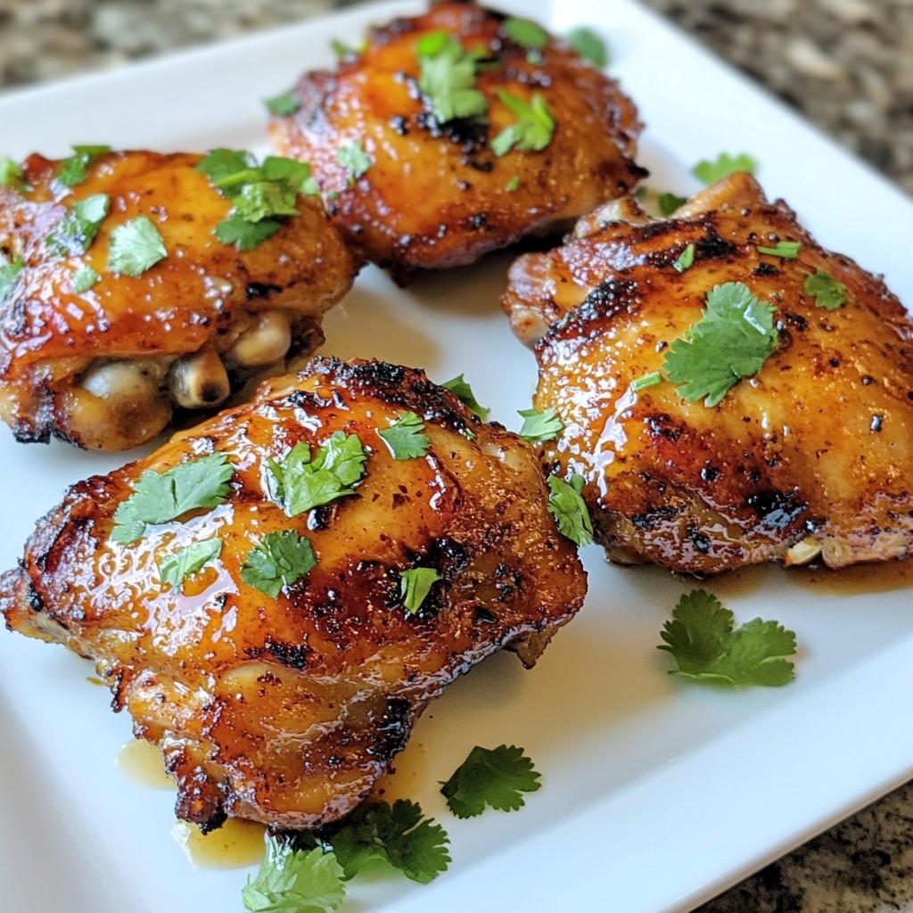 Chipotle Honey Chicken Thighs Flavorful Dinner Easy