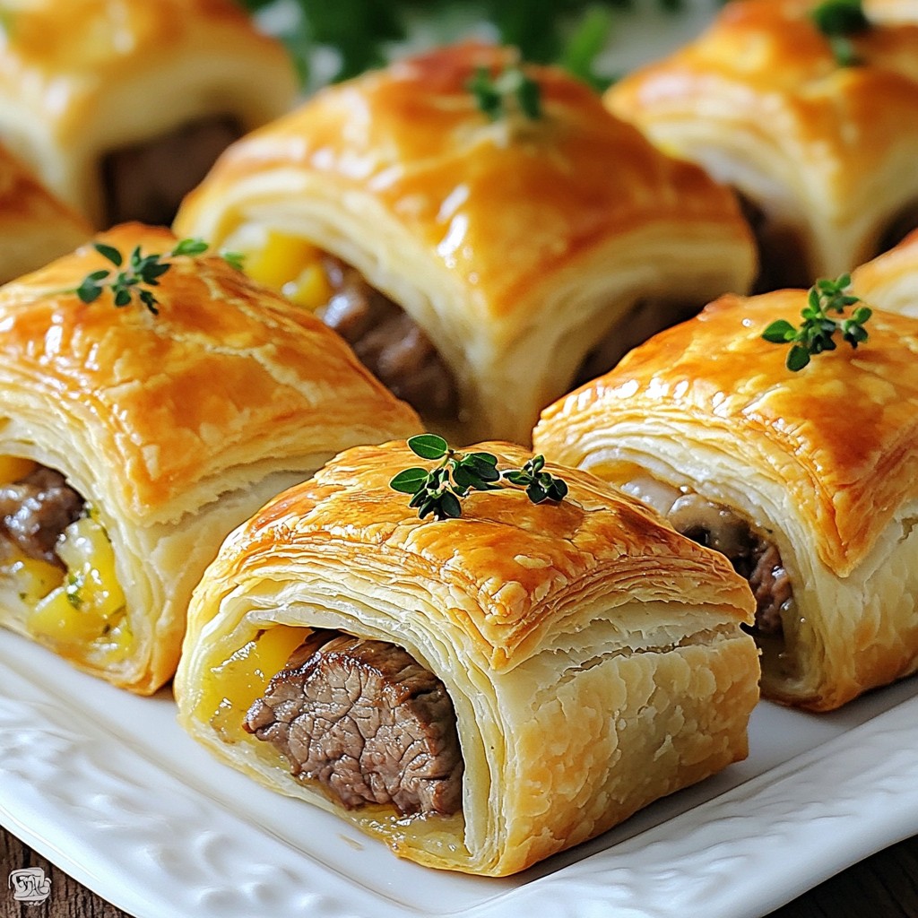 Mini Beef Wellington Bites Tasty Party Snack Idea