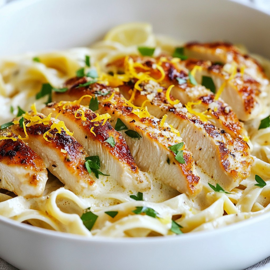 Garlic Parmesan Chicken Pasta Quick and Flavorful Meal