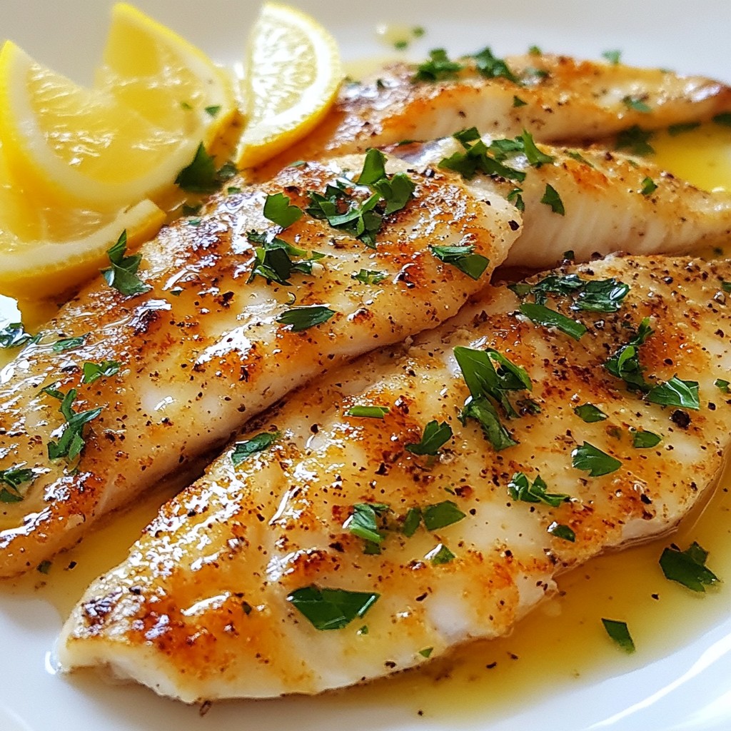 Spicy 15-Minute Lemon Garlic Tilapia Recipe Now