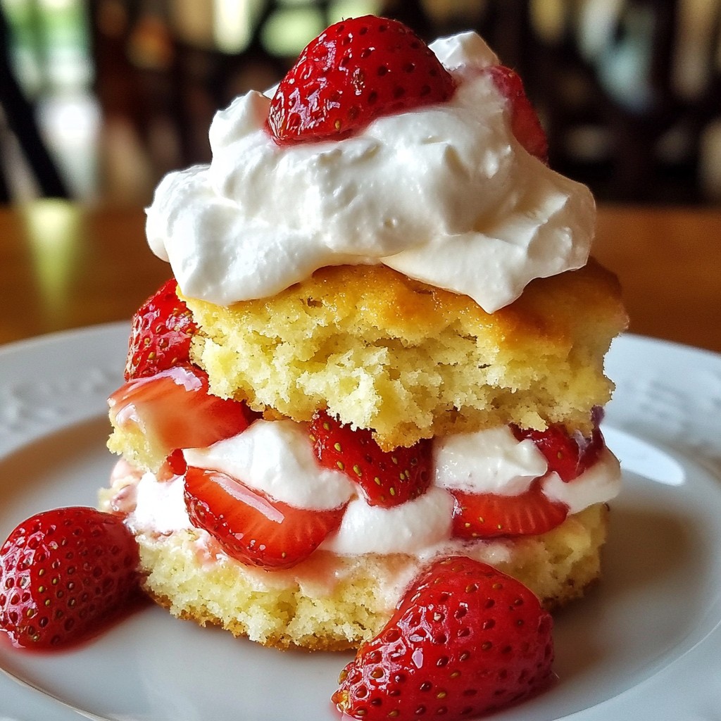 Beginner Strawberry Shortcake Recipe Easy and Fun