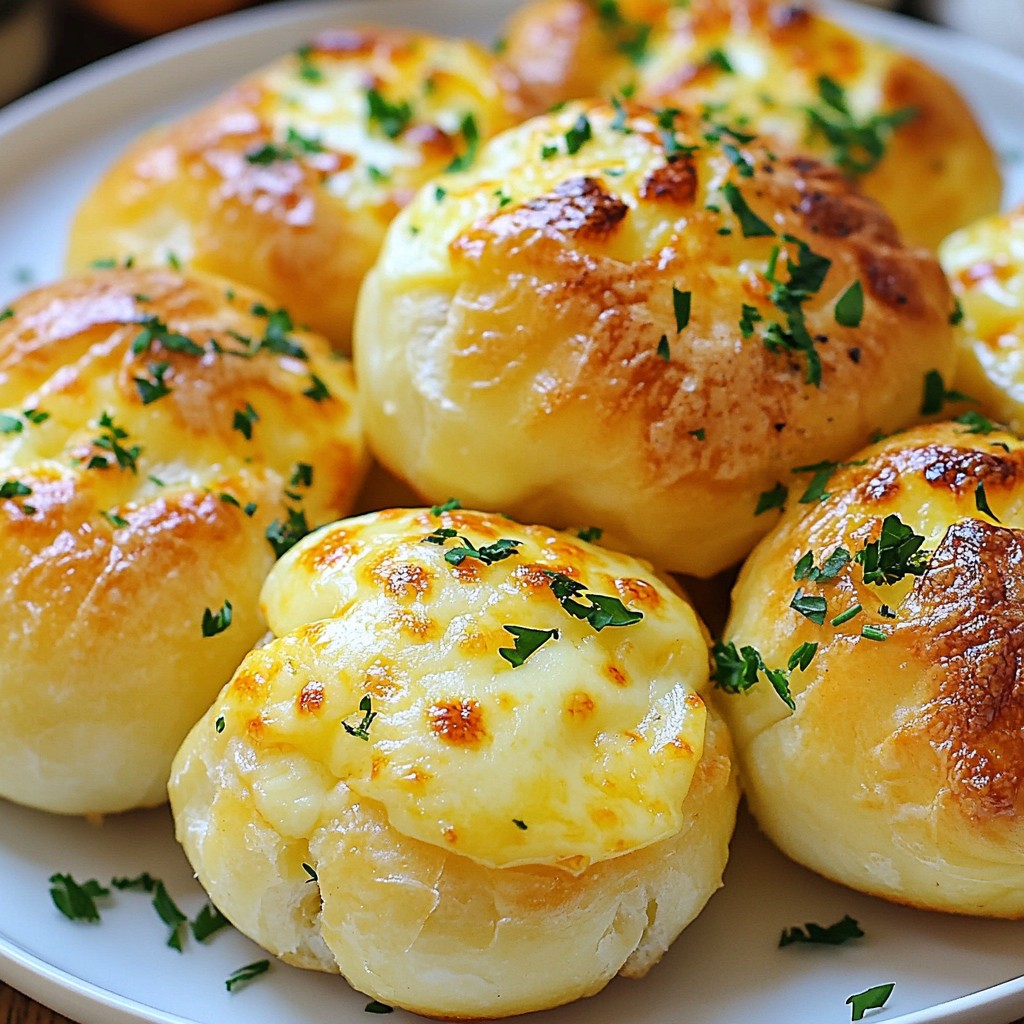 Garlic Butter Cheese Bombs Irresistible Flavor Treat