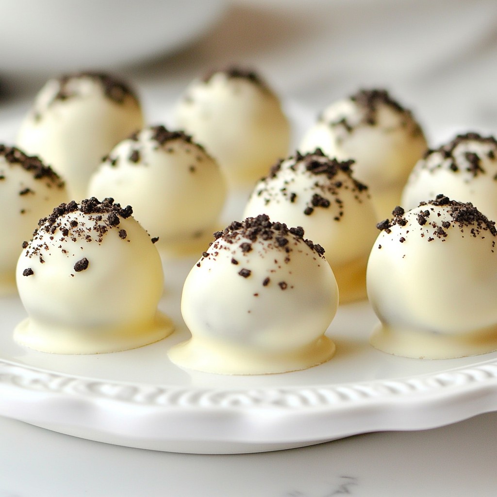 Oreo Truffle Bites Delightful No-Bake Treat Recipe