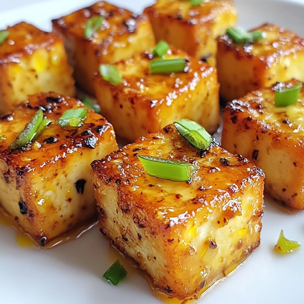 Crispy 15-Minute Lemon Ginger Tofu Bites Recipe