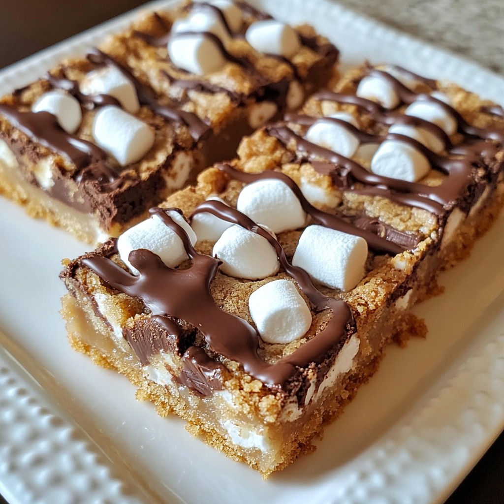 S’mores Cookie Bars Simple and Tasty Treat Recipe