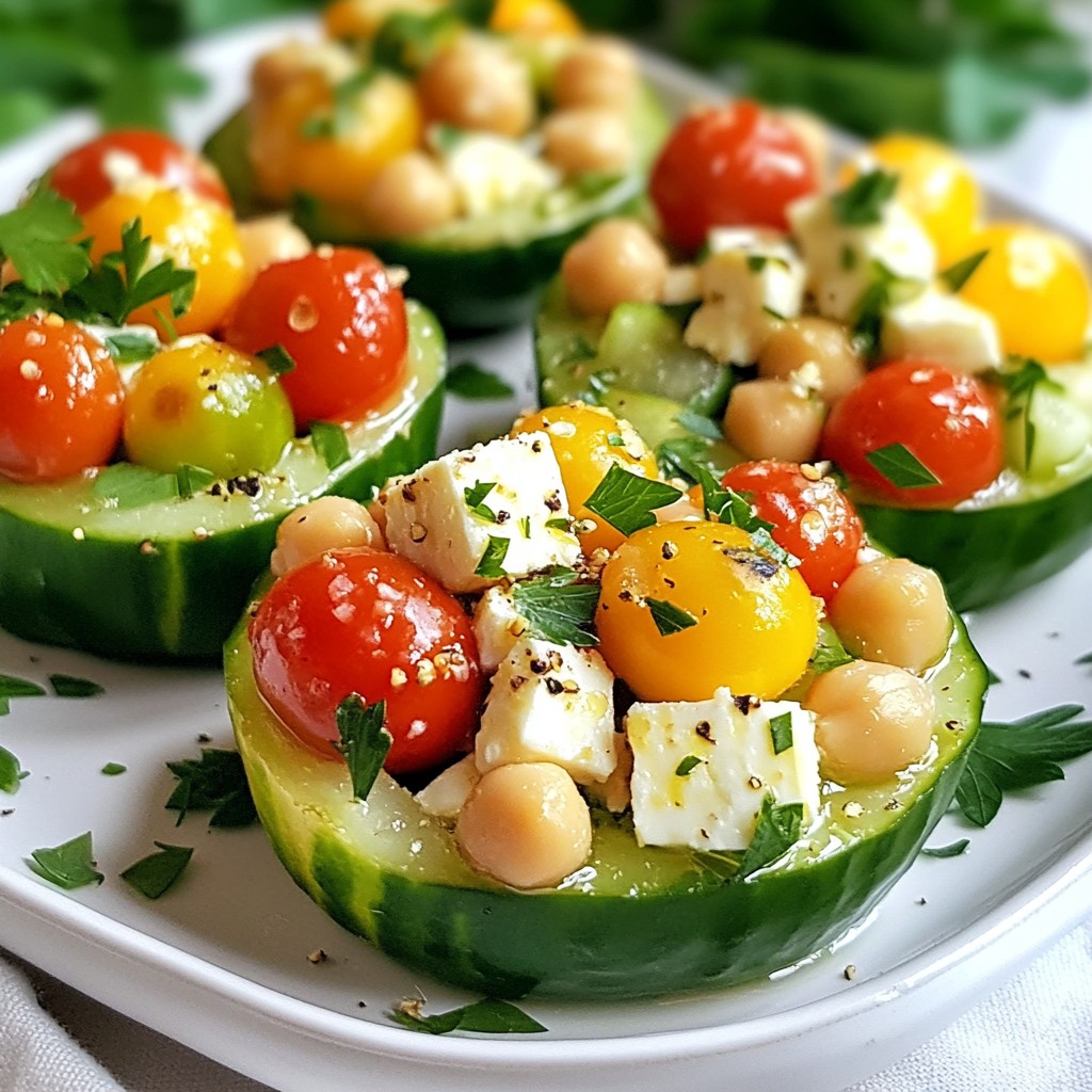 Quick Mediterranean Cucumber Chickpea Wrap Treat