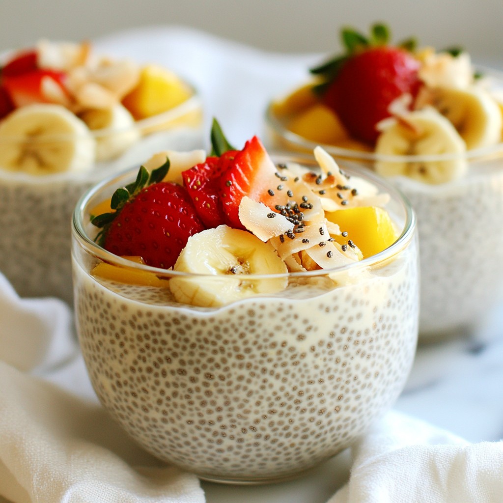 Creamy Vanilla Chia Seed Pudding Easy and Delicious