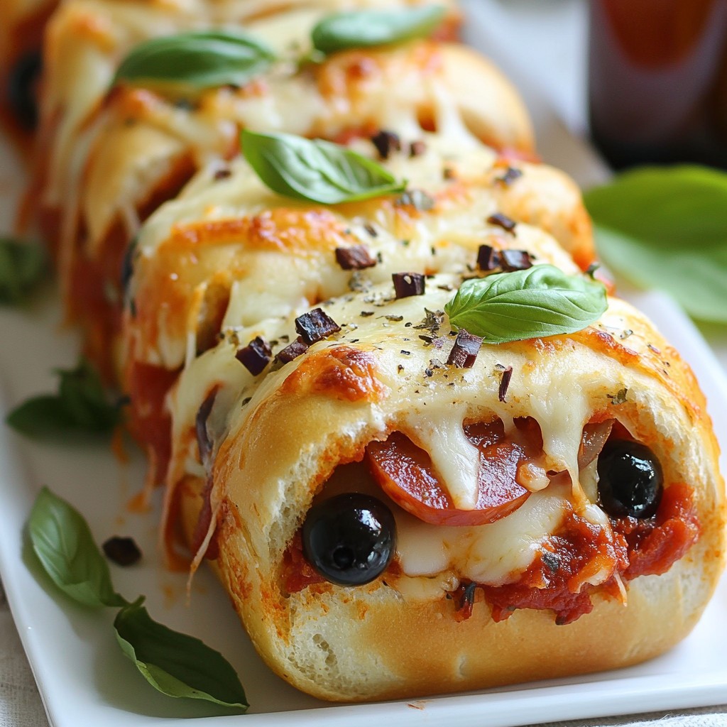 Baked Italian Grinder Sandwiches Flavorful and Tasty