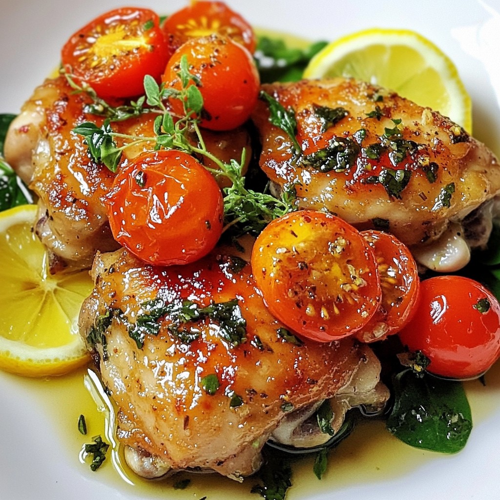 Quick Herb Lemon Chicken Skillet Flavorful and Easy Meal