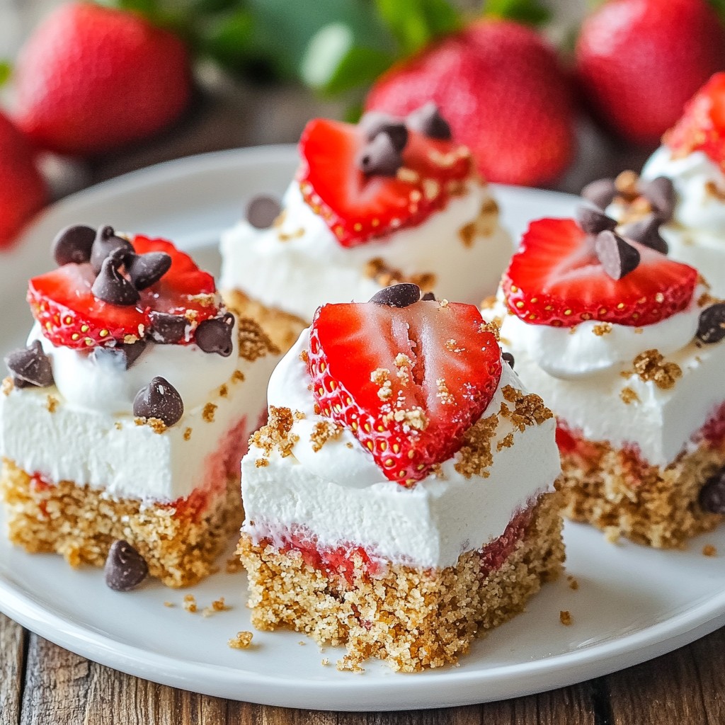 Strawberry Cheesecake Crunch Bites Tasty Dessert Idea