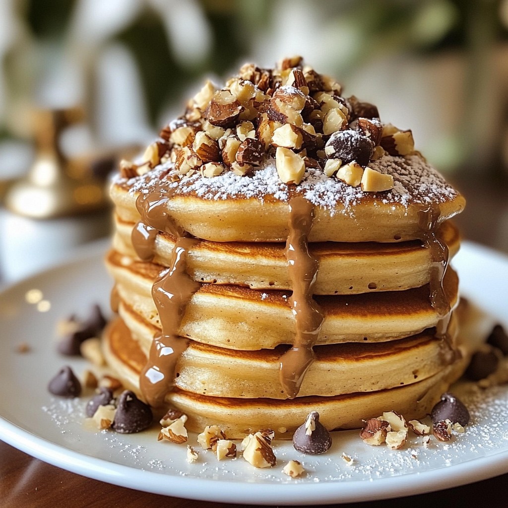Hazelnut Chocolate Pancakes Irresistible and Tasty Treat