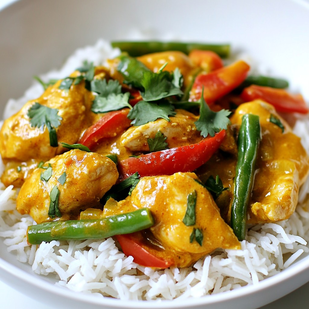 Coconut Curry Chicken Scrummy and Easy Recipe