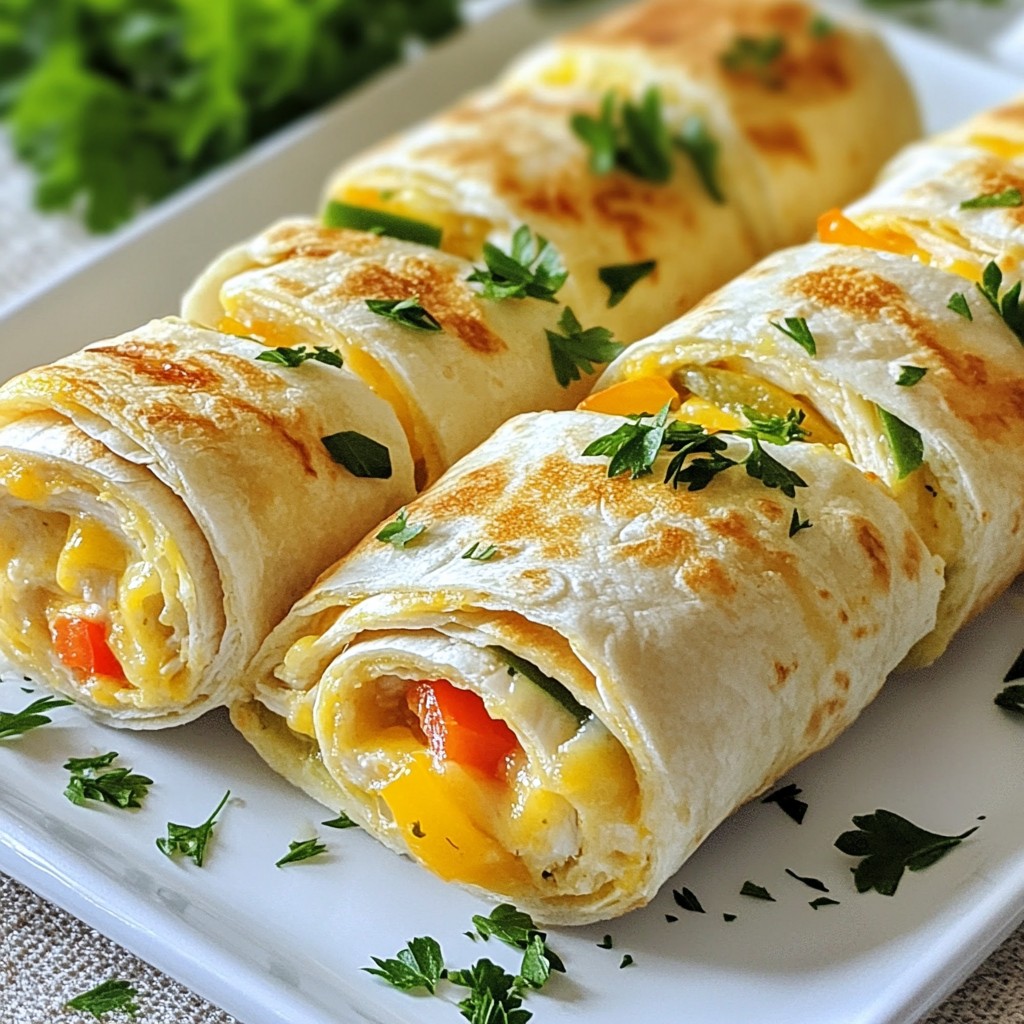 Ranch Chicken Roll Ups Simple and Tasty Recipe