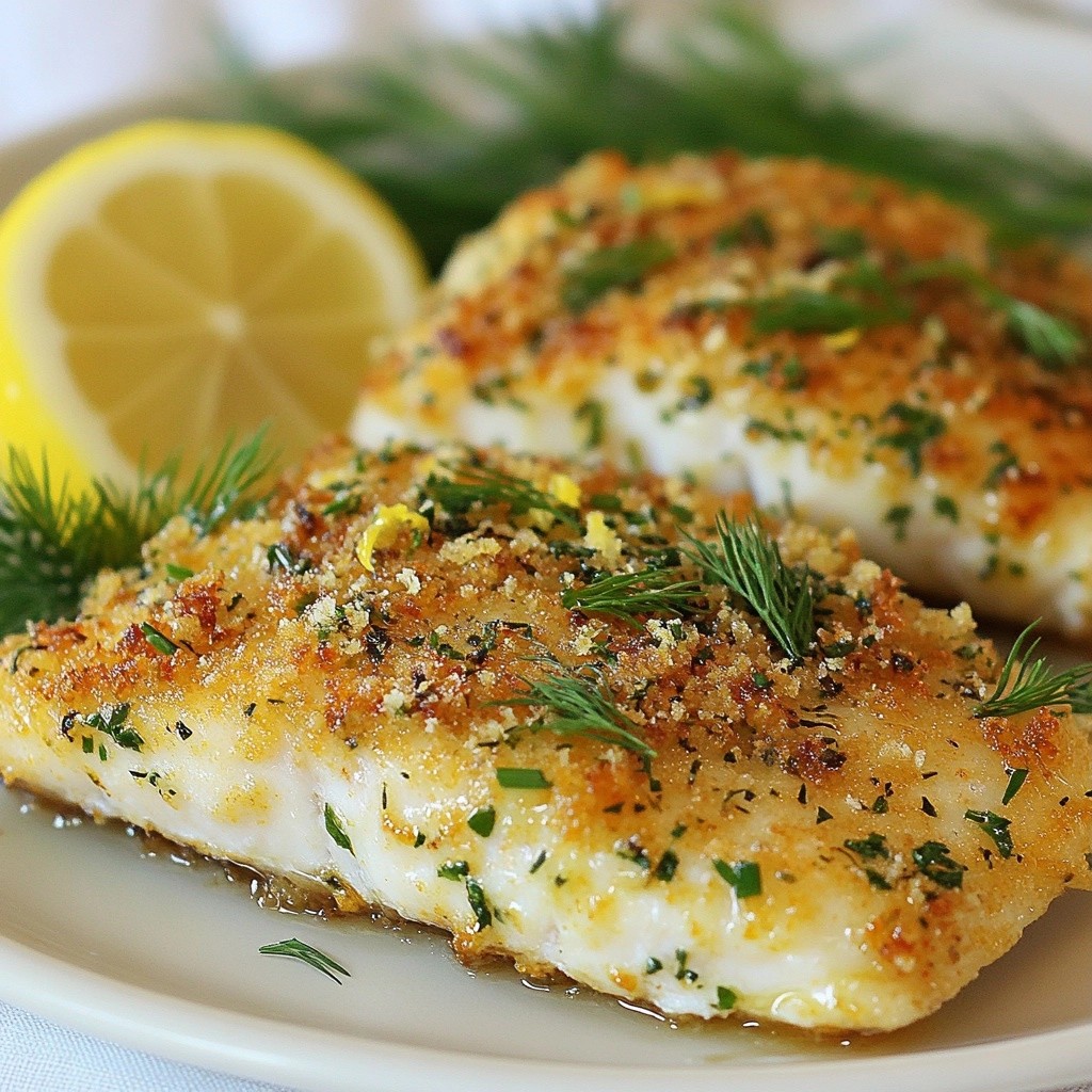 Savory 15-Minute Herb Crusted Tilapia Delight
