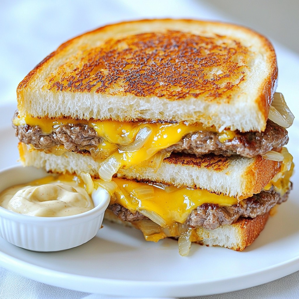 Ultimate Patty Melt with Secret Sauce Simple Recipe