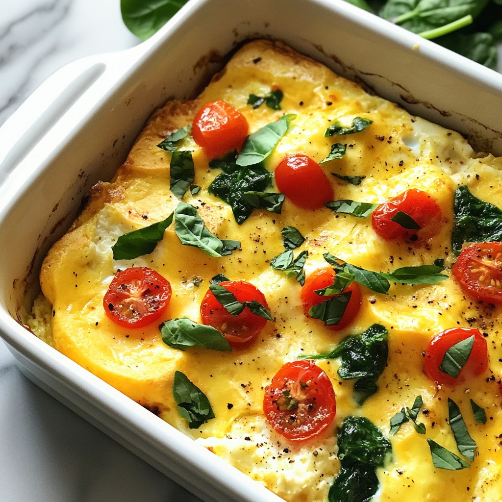 Baked Cottage Cheese Eggs Hearty and Flavorful Dish